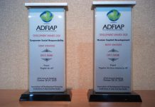 DFCC Bank shines at the Association of Development Financing Institute in Asia and the Pacific Sustainability Development (ADFIAP) Awards 2020
